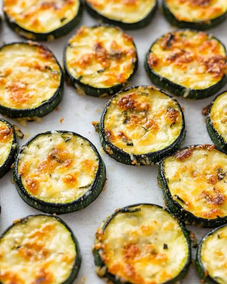 Baked Parmesan Zucchini Recipe