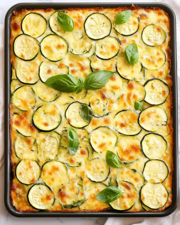 Zucchini Pizza Recipe
