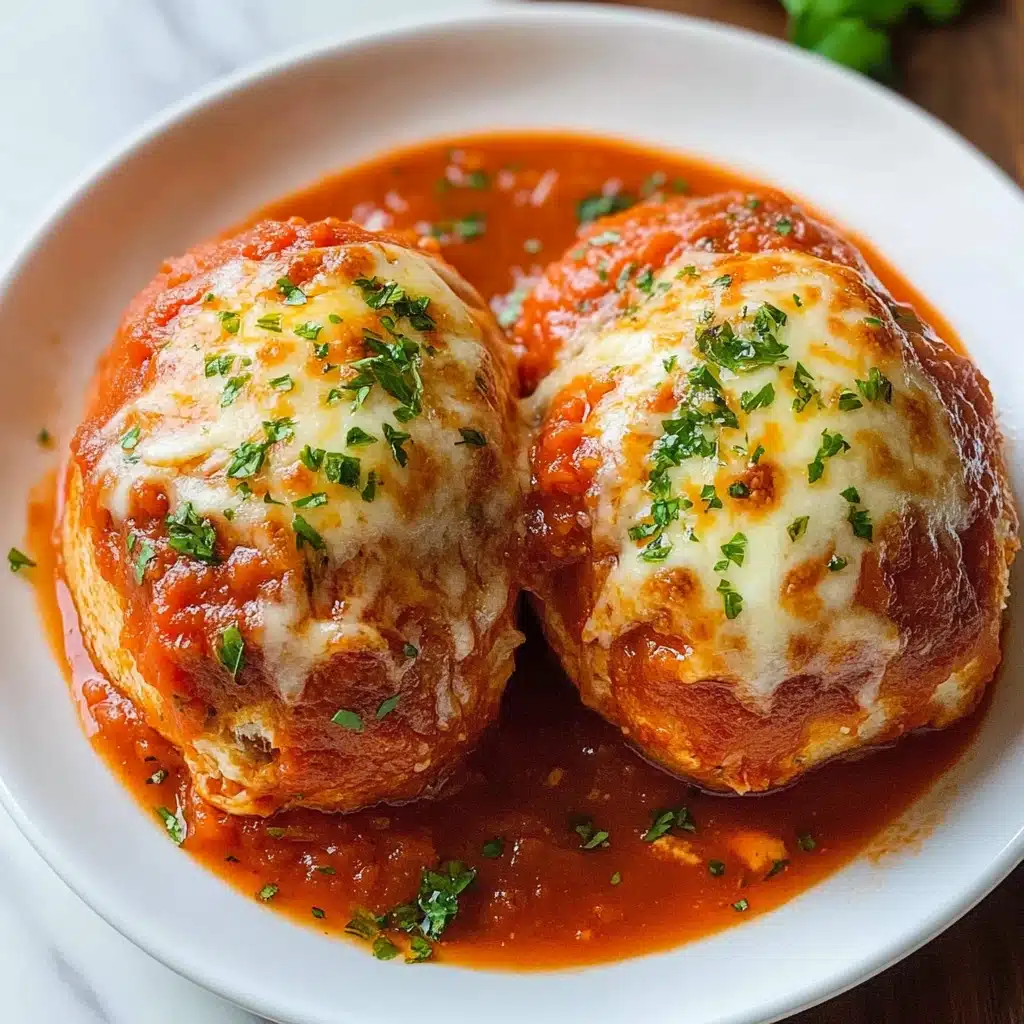 Meatballs Parmesan Casserole Recipe - Recipe Image