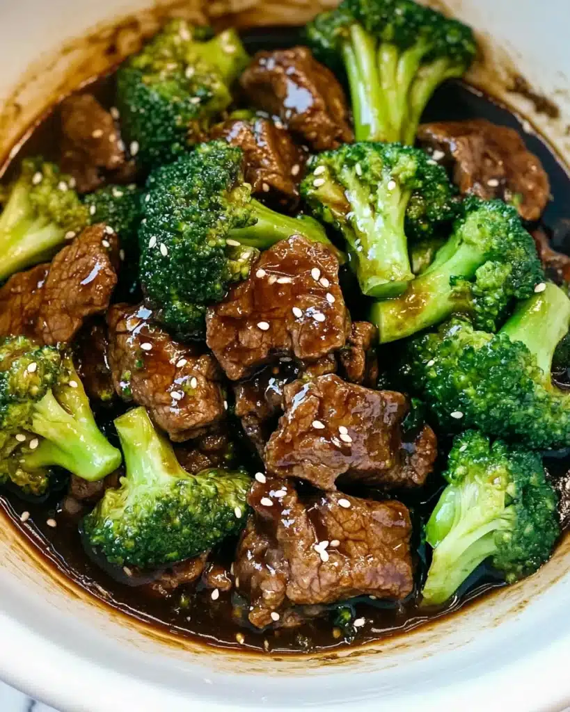 Slow Cooker Beef & Broccoli Recipe