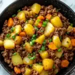 Ground Beef and Potato Skillet Recipe