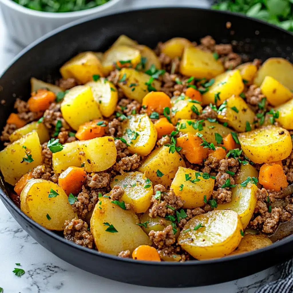 Ground Beef and Potato Skillet Recipe - Recipe Image
