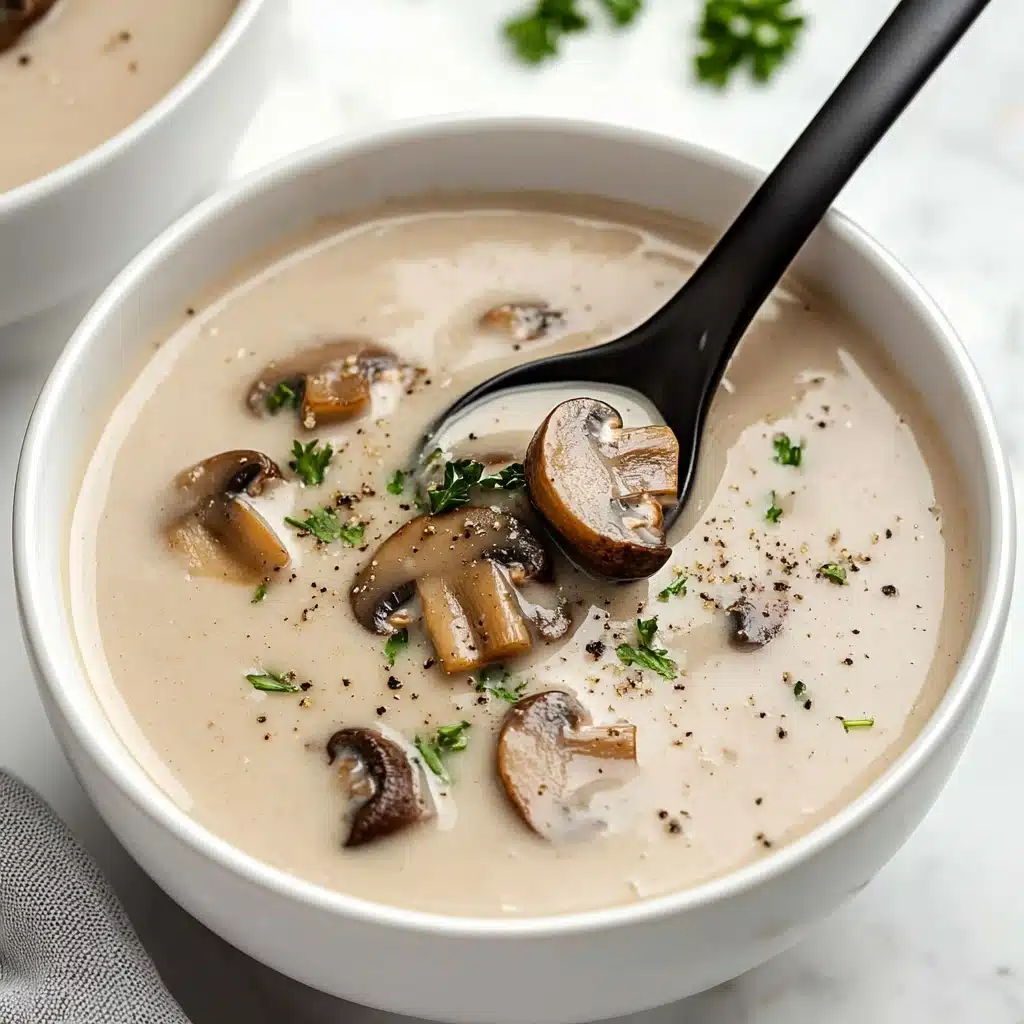 Creamy Mushroom Soup Recipe - Recipe Image