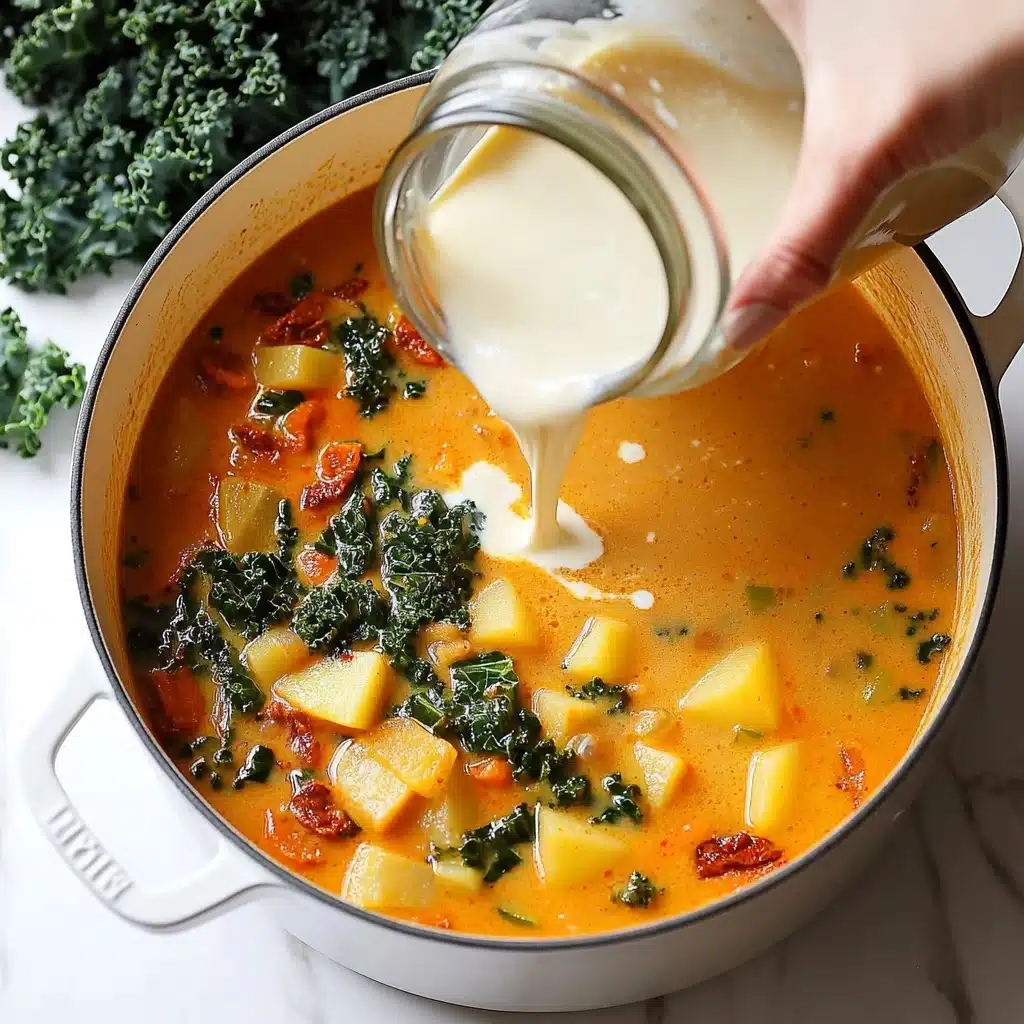 Creamy Tuscan Chickpea Soup Recipe - Recipe Image