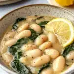 Creamy Lemon Garlic Butter Beans Recipe