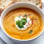 Spiced Carrot and Lentil Soup Recipe