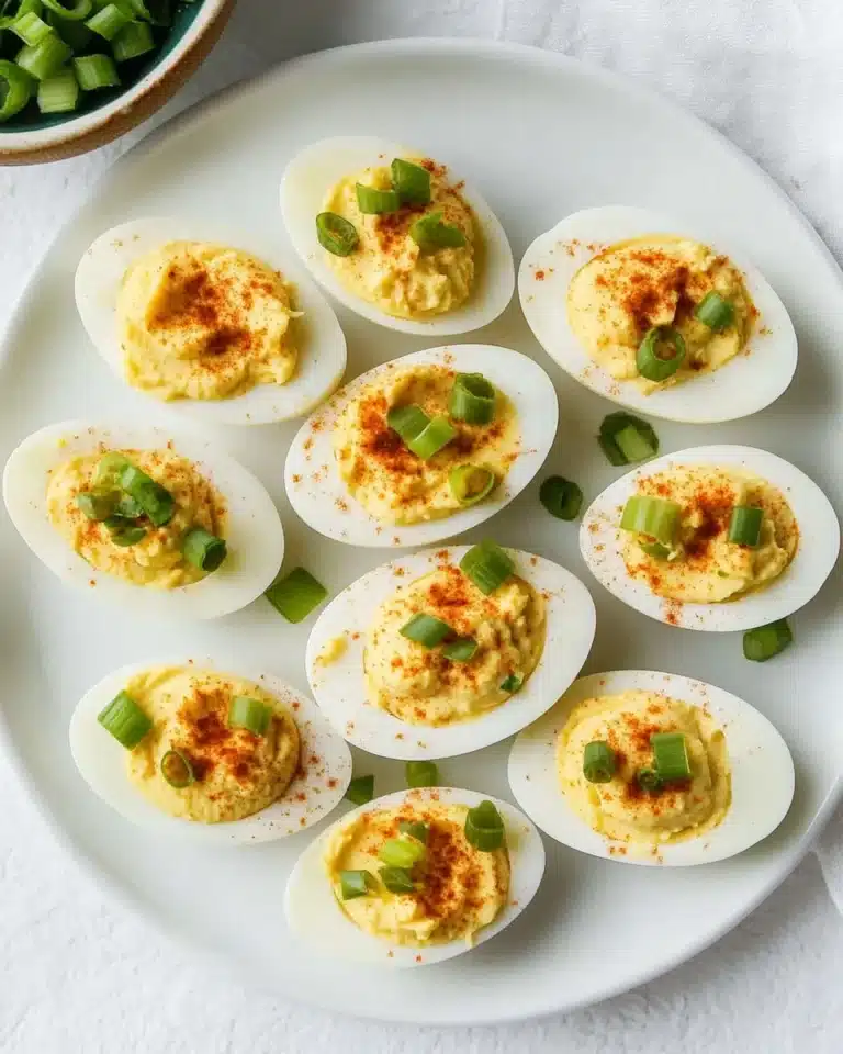Spicy Deviled Eggs Recipe