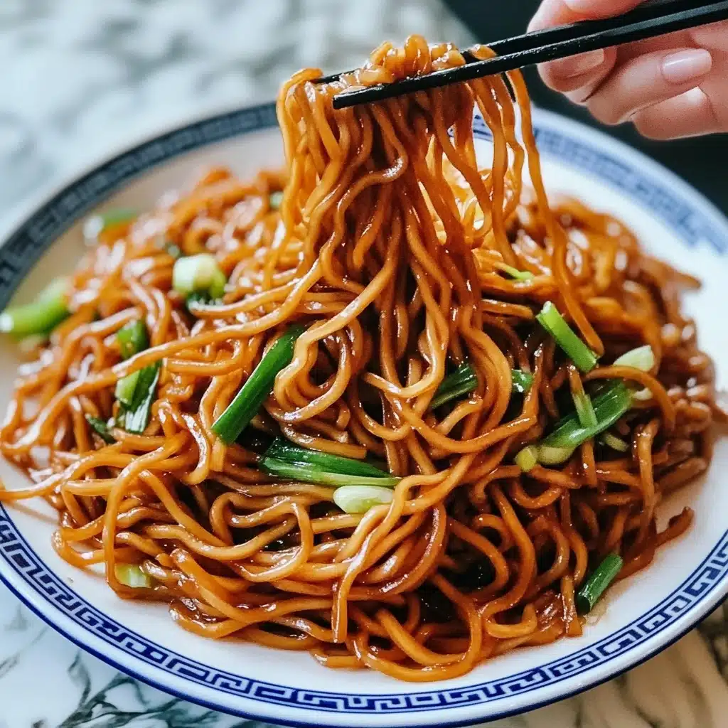 Soy Sauce Pan-fried Noodles Recipe - Recipe Image