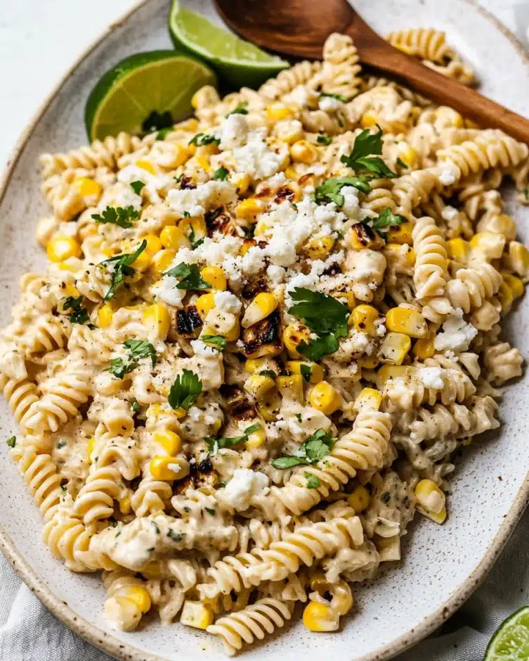 Mexican Street Corn Pasta Salad Recipe