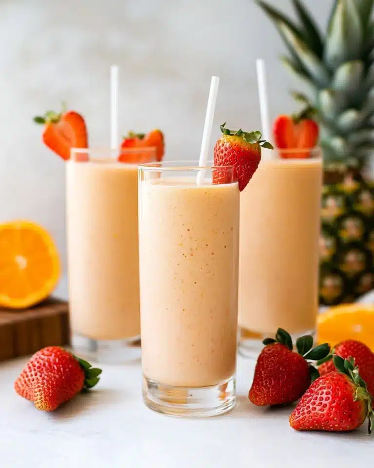 Tropical Pineapple-Ginger Smoothie Recipe