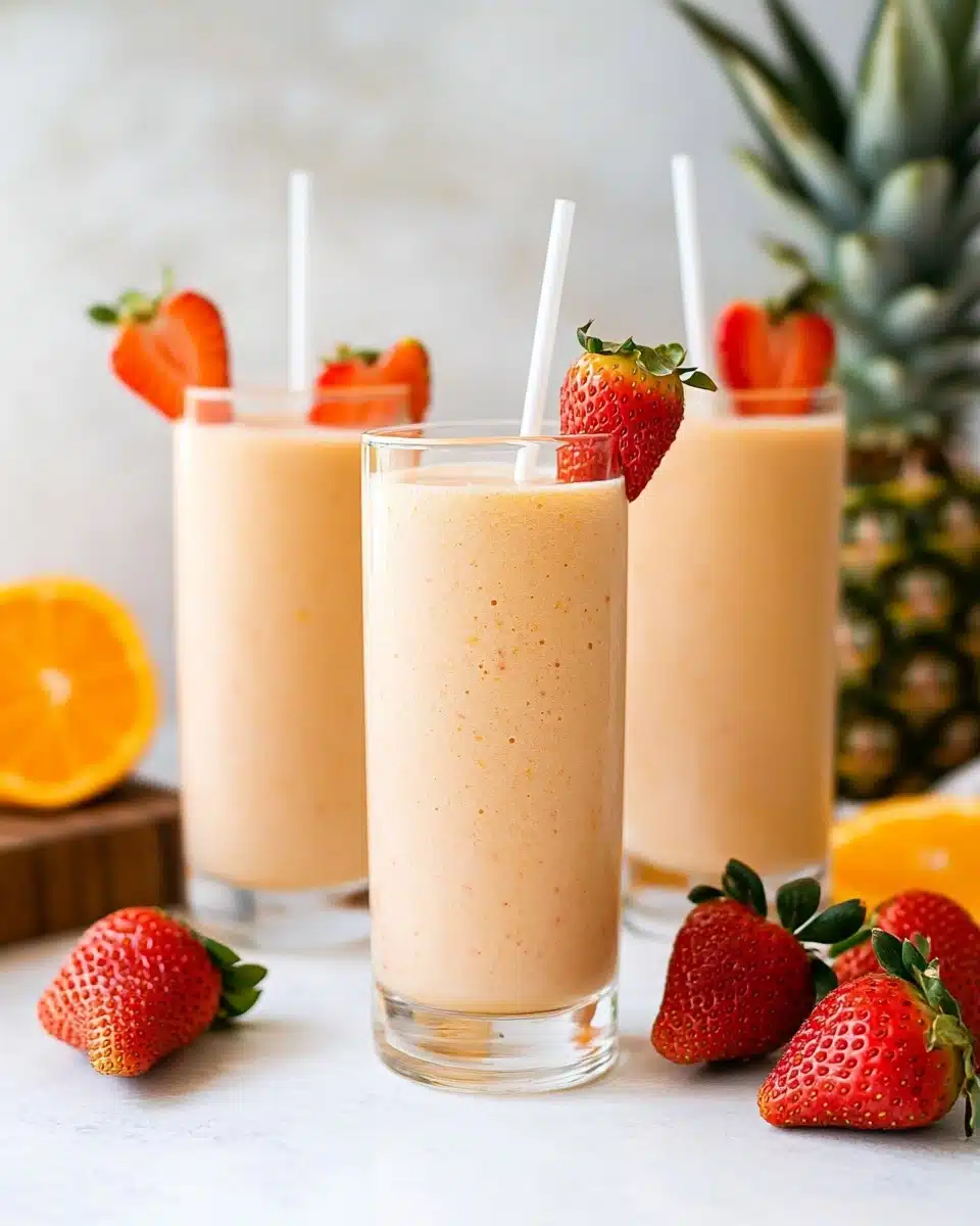 Tropical Pineapple-Ginger Smoothie Recipe