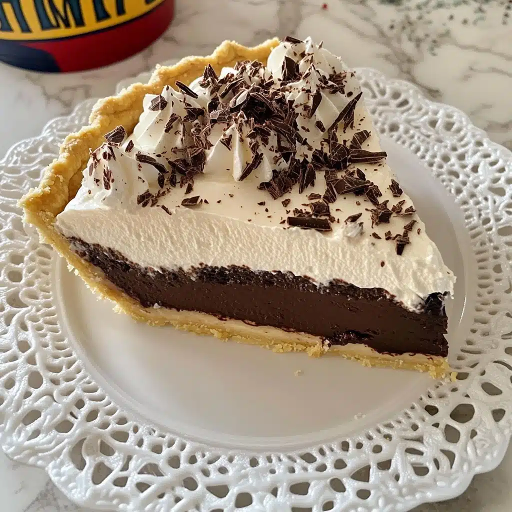 Black Bottom Pie Recipe - Recipe Image