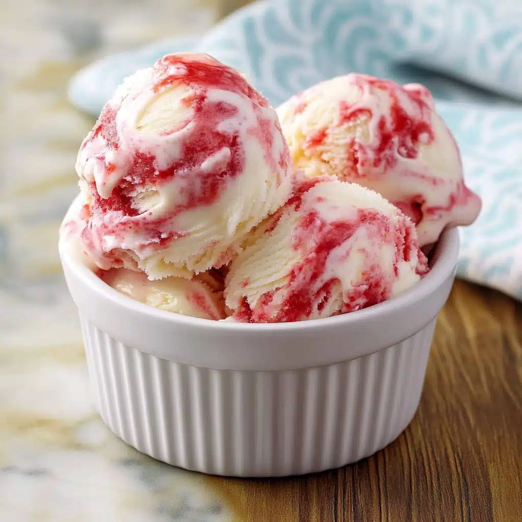Strawberry Cheesecake Ice Cream Recipe - Recipe Image
