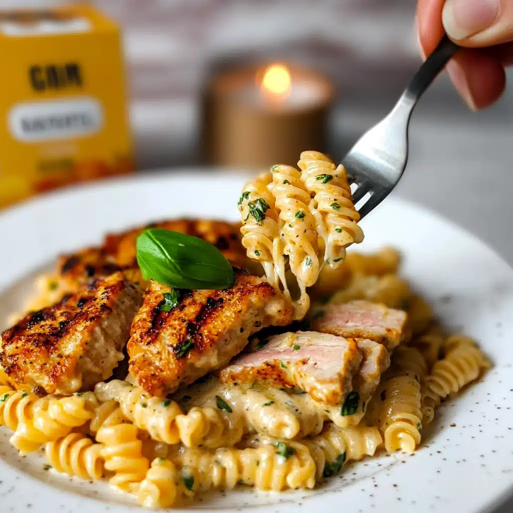 The Best Creamy Chicken and Pasta Recipe - Recipe Image