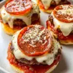 Pizza Burgers Recipe