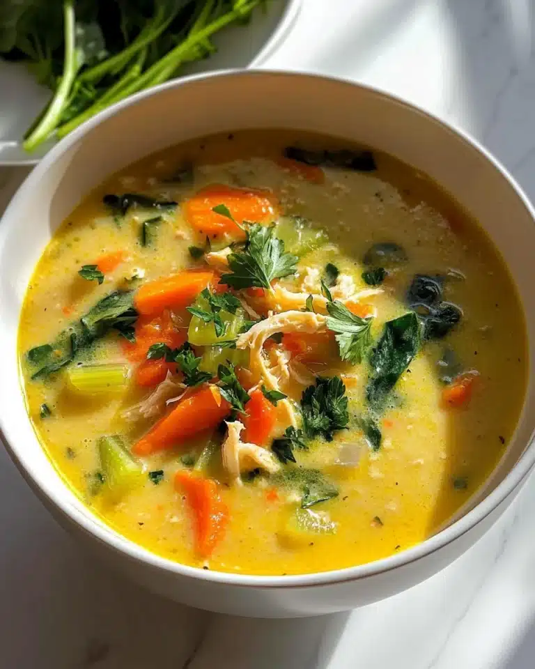 Greek Lemon Chicken Soup Recipe