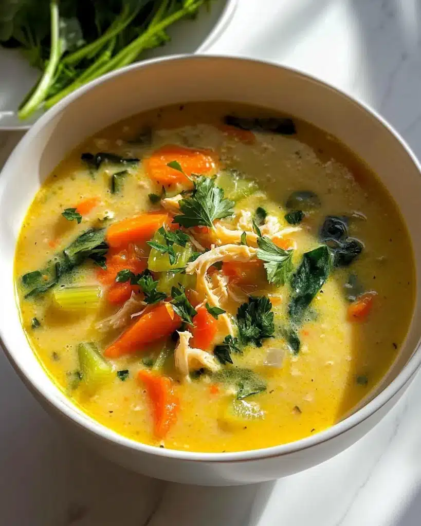 Greek Lemon Chicken Soup Recipe