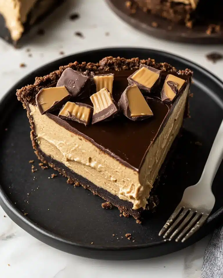 Peanut Butter Mousse Pie Recipe