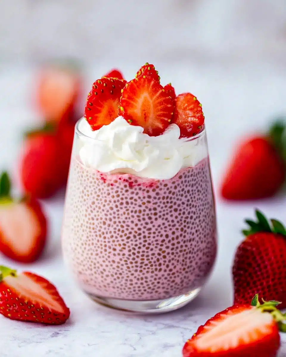 Strawberry Chia Seed Pudding Recipe