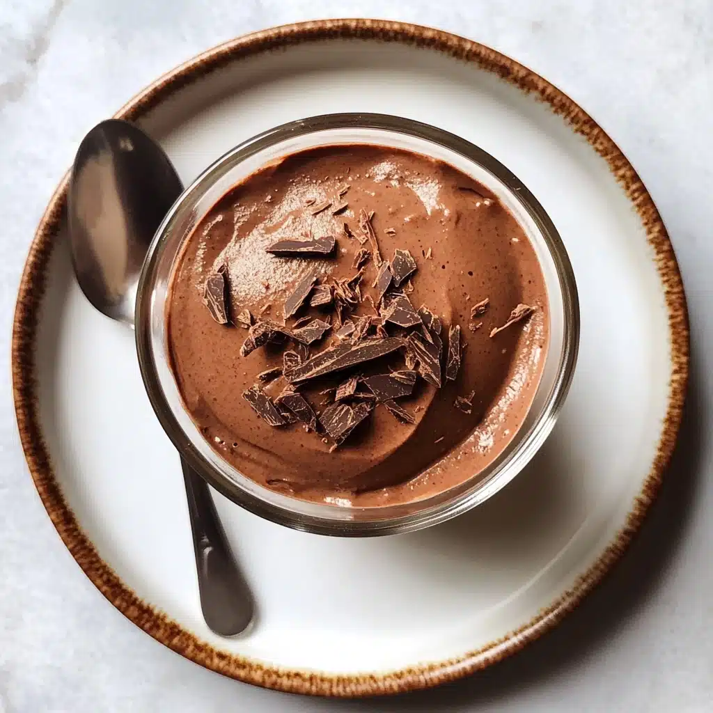 Vegan Chocolate Mousse Recipe - Recipe Image