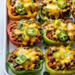 Loaded Bell Pepper Nachos Recipe