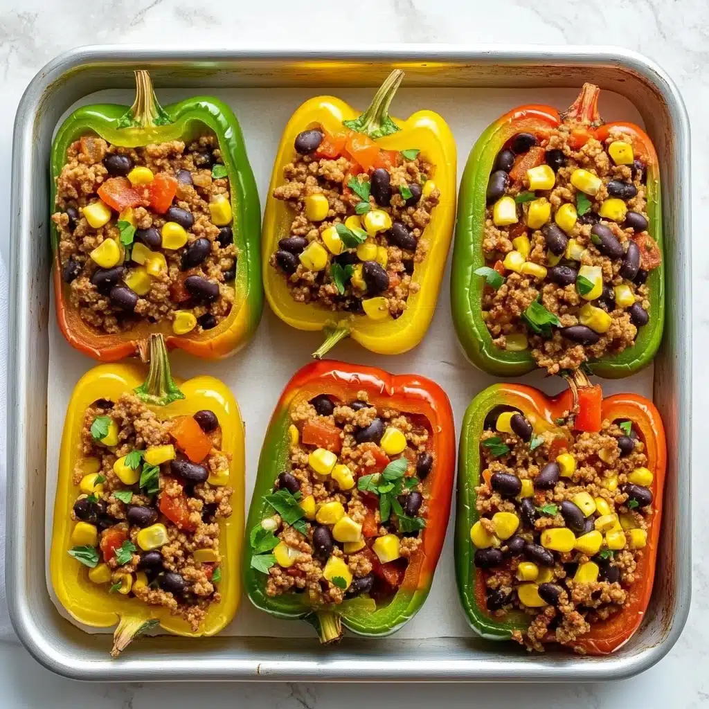 Loaded Bell Pepper Nachos Recipe - Recipe Image