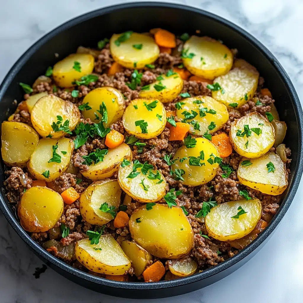 Ground Beef and Potato Skillet Recipe - Recipe Image