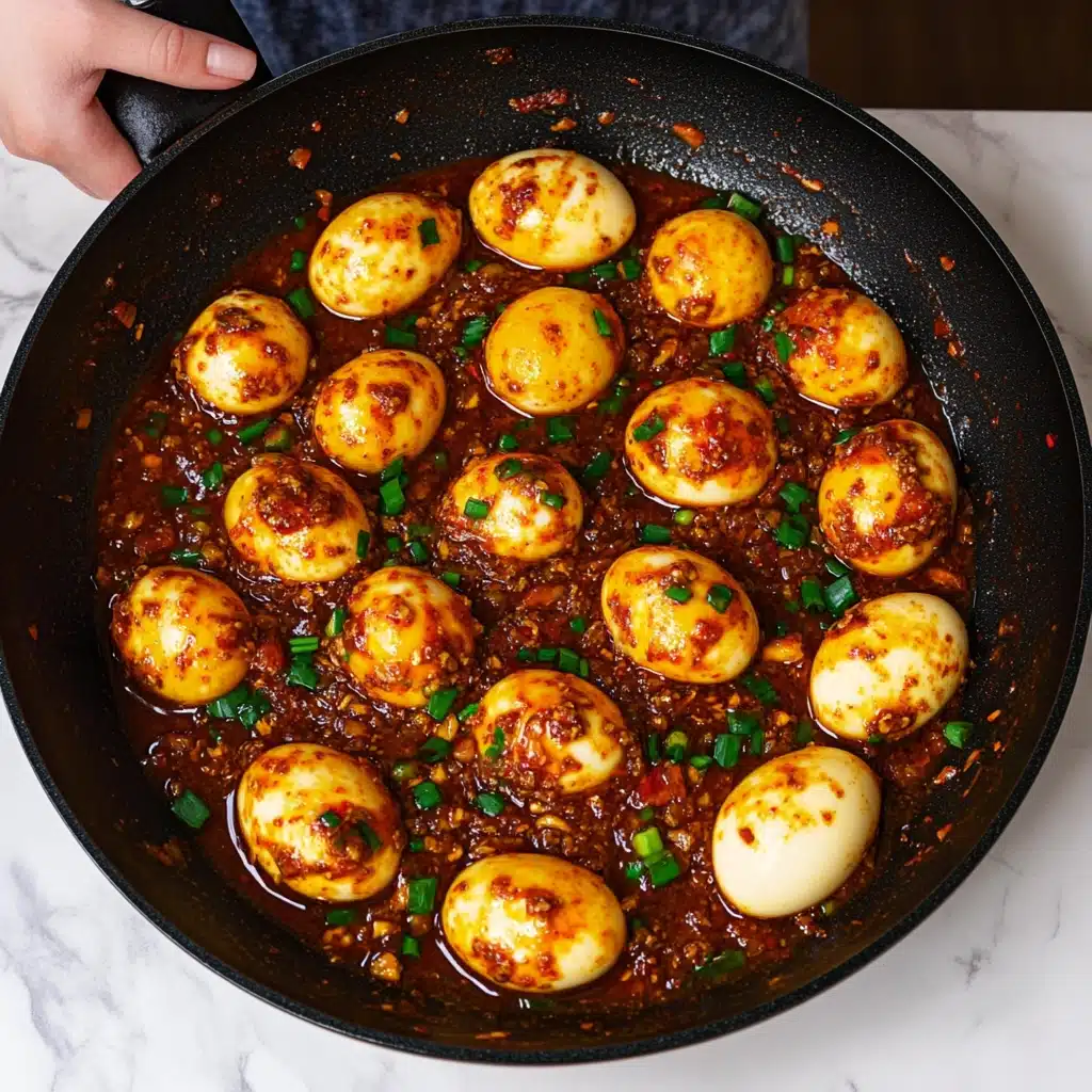 Spicy Gochujang Eggs Recipe - Recipe Image