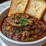 French Onion Beef Short Rib Soup Recipe