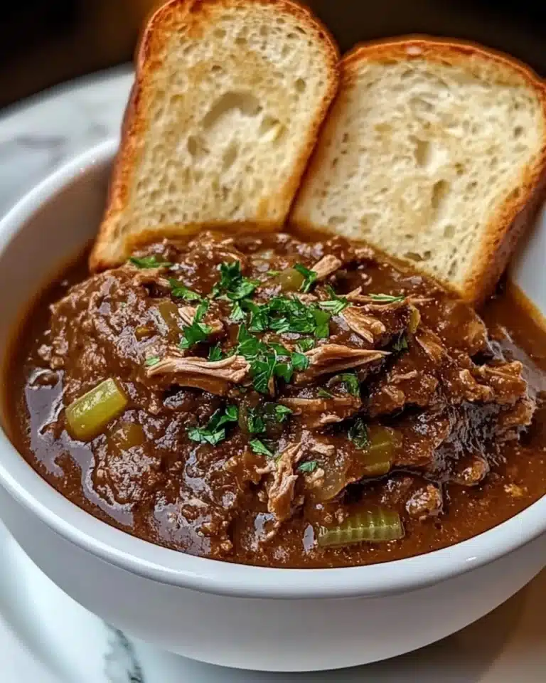 French Onion Beef Short Rib Soup Recipe