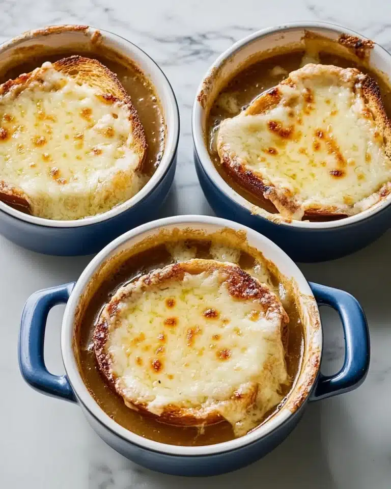 Rich and Simple French Onion Soup Recipe