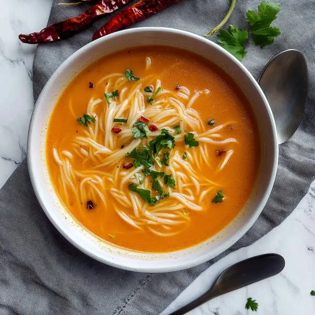 Thai Coconut Curry Soup Recipe - Recipe Image