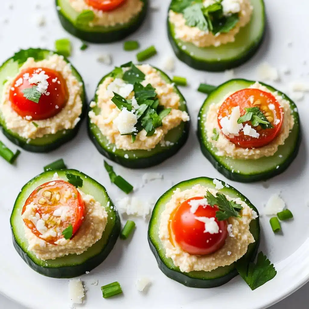 Mediterranean Cucumber Bites Recipe - Recipe Image