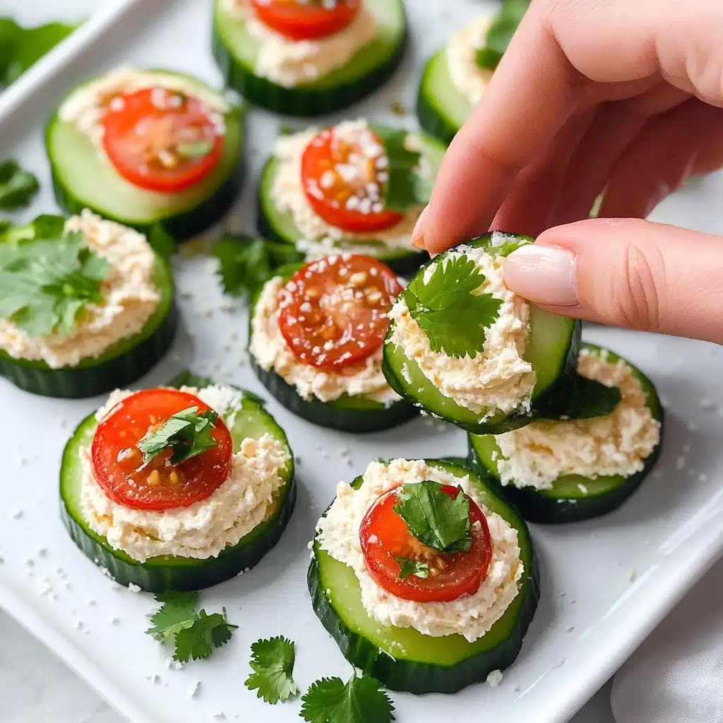 Mediterranean Cucumber Bites Recipe - Recipe Image