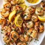 Grilled Shrimp Piccata Skewers Recipe