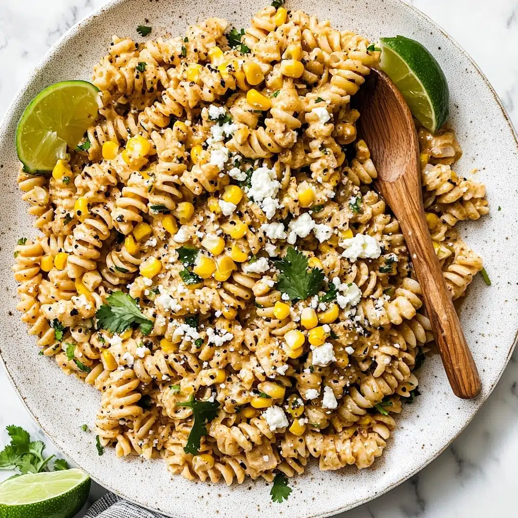 Mexican Street Corn Pasta Salad Recipe - Recipe Image