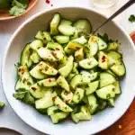 5-Minute Spicy Cucumber Salad Recipe