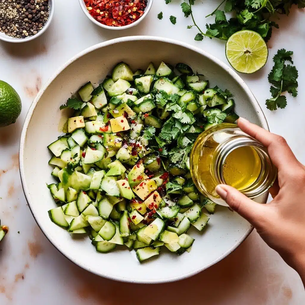 5-Minute Spicy Cucumber Salad Recipe - Recipe Image