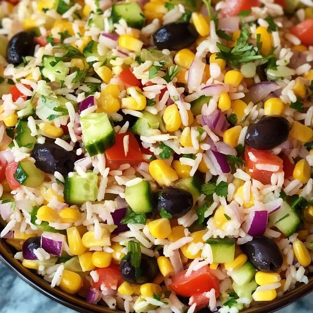 Italian Rice Salad Recipe - Recipe Image