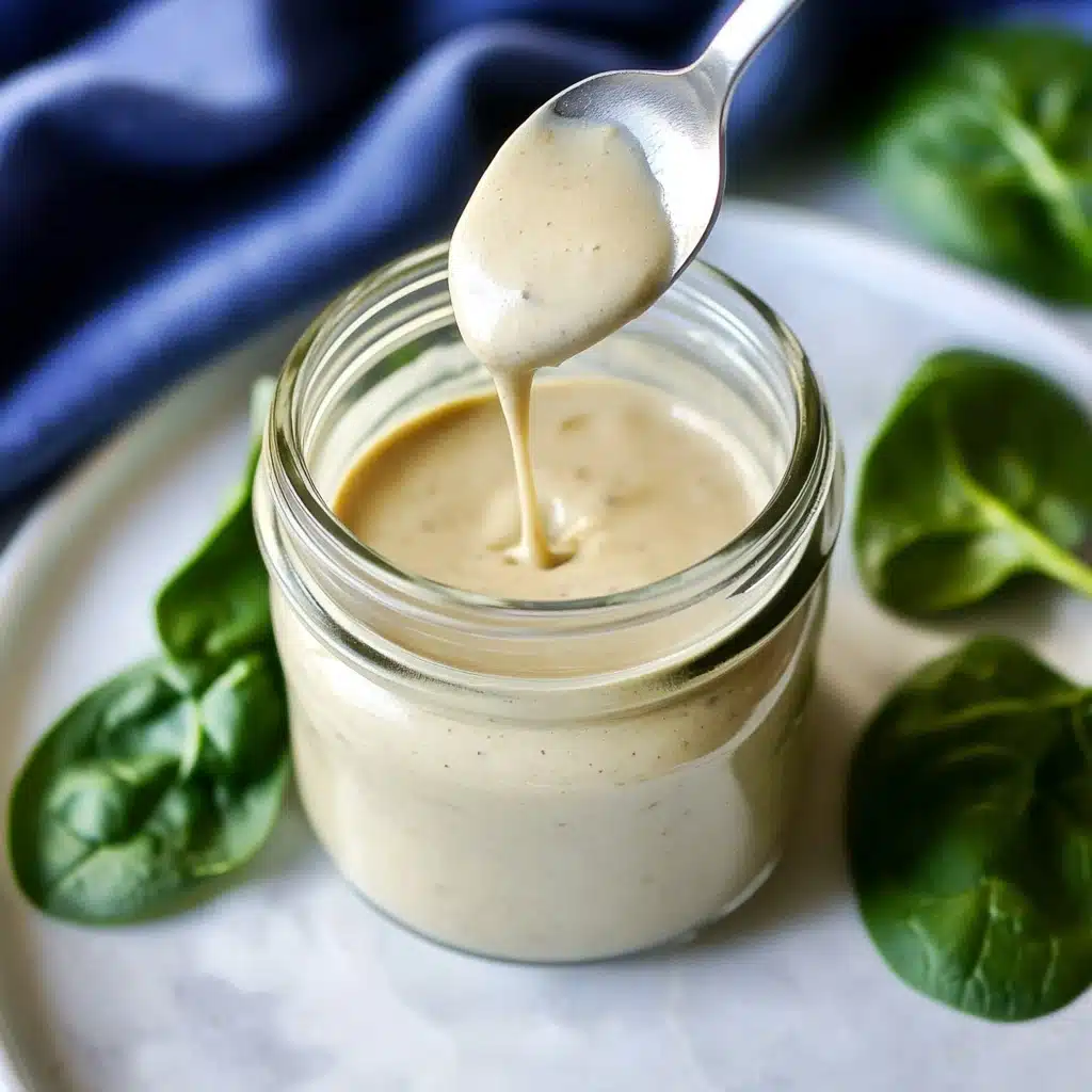 Creamy Parmesan Salad Dressing Recipe - Recipe Image
