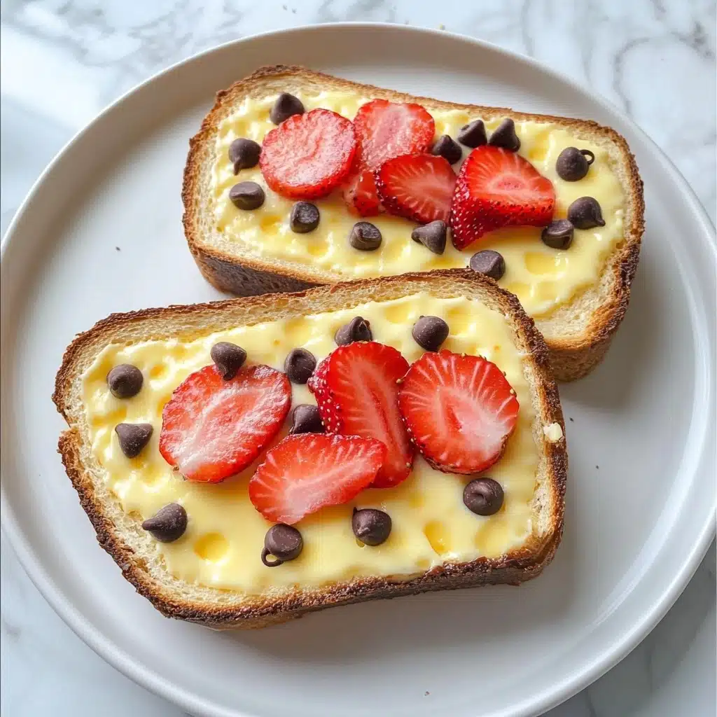 Custard Yogurt Toast (Viral Tiktok Recipe) Recipe - Recipe Image