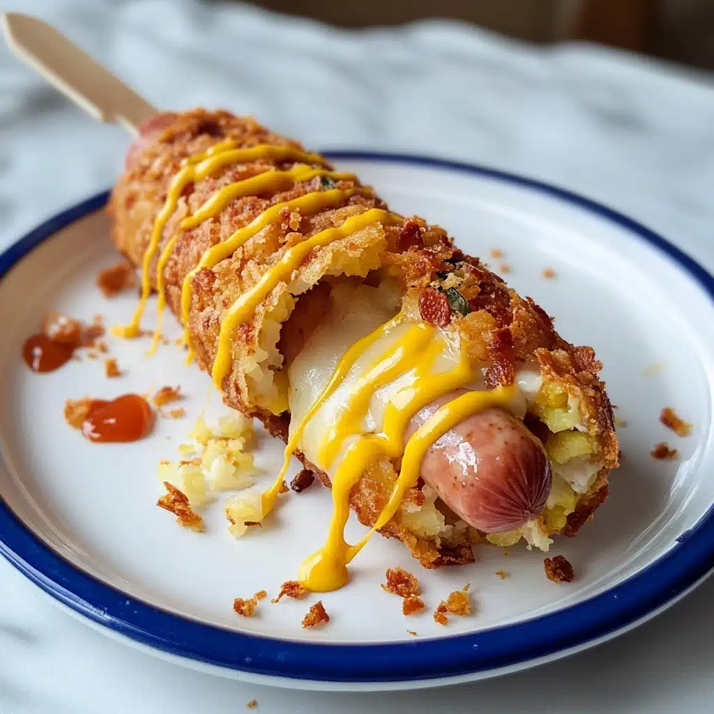 The Best Korean Corn Dog (Crispy and Cheesy) Recipe - Recipe Image