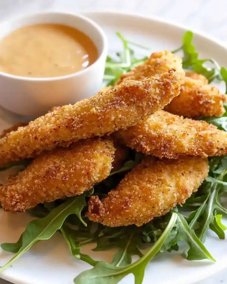 Crispy Oven Baked Chicken Tenders Recipe