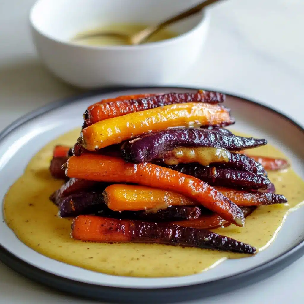 Roasted Carrots with Tahini Sauce Recipe - Recipe Image