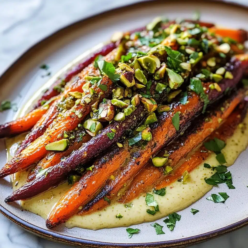 Roasted Carrots with Tahini Sauce Recipe - Recipe Image