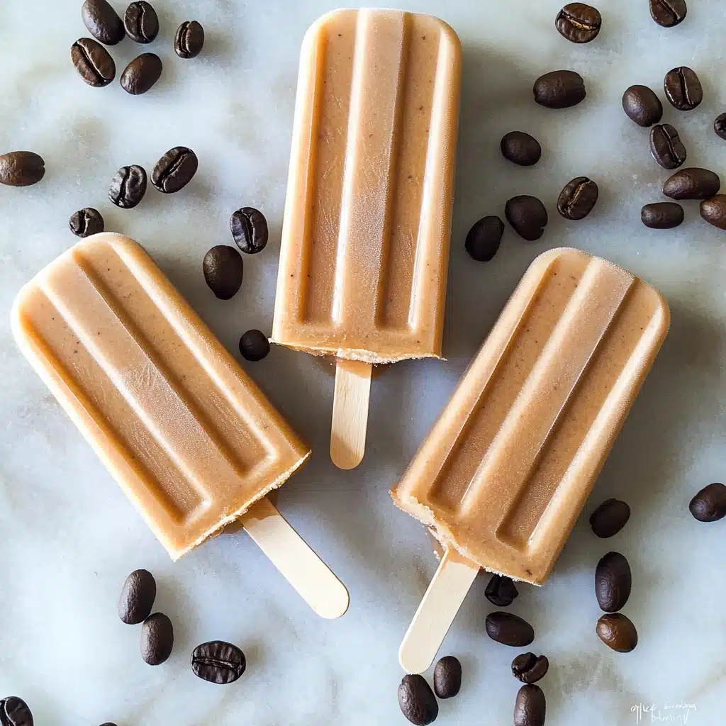 Creamy Paleo Coffee Popsicles Recipe - Recipe Image