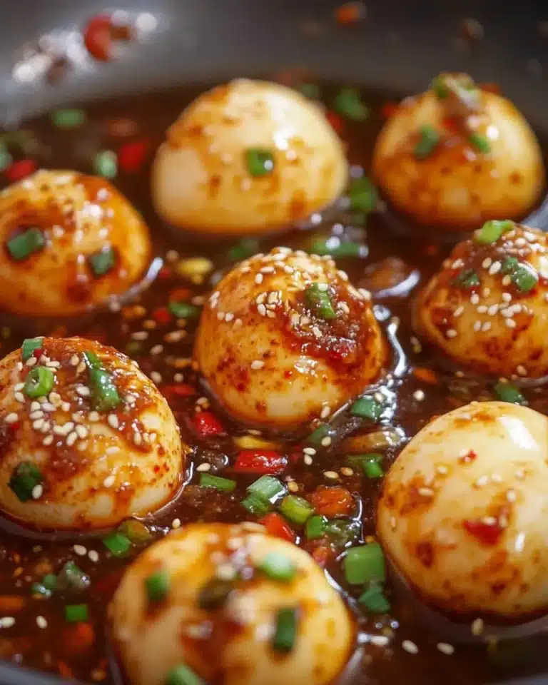 Spicy Gochujang Eggs Recipe
