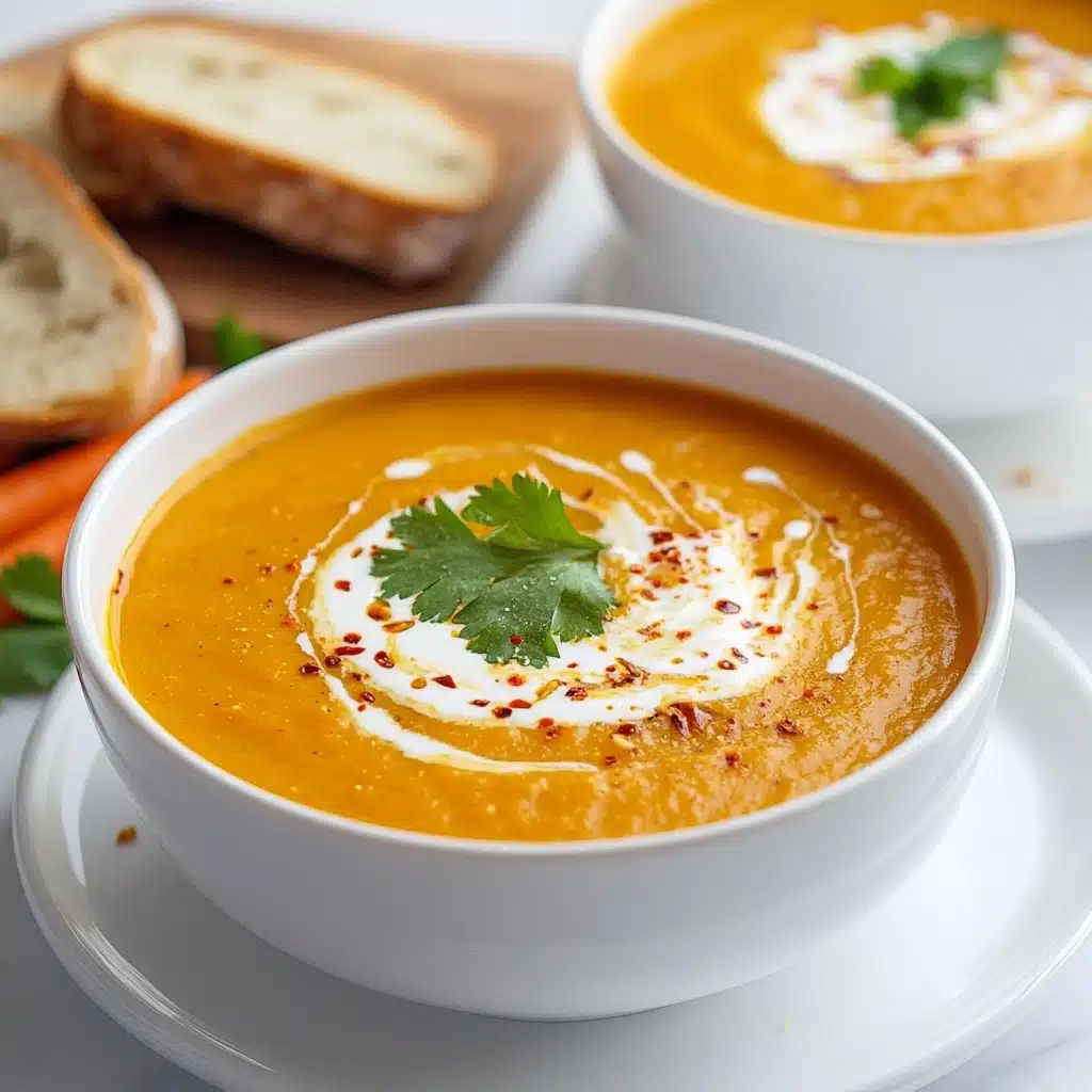 Spiced Carrot and Lentil Soup Recipe - Recipe Image