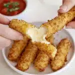 Air Fryer Mozzarella Sticks Recipe
