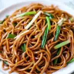 Soy Sauce Pan-fried Noodles Recipe